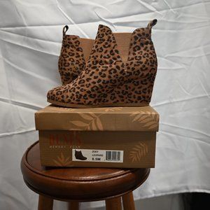 Leopard Booties